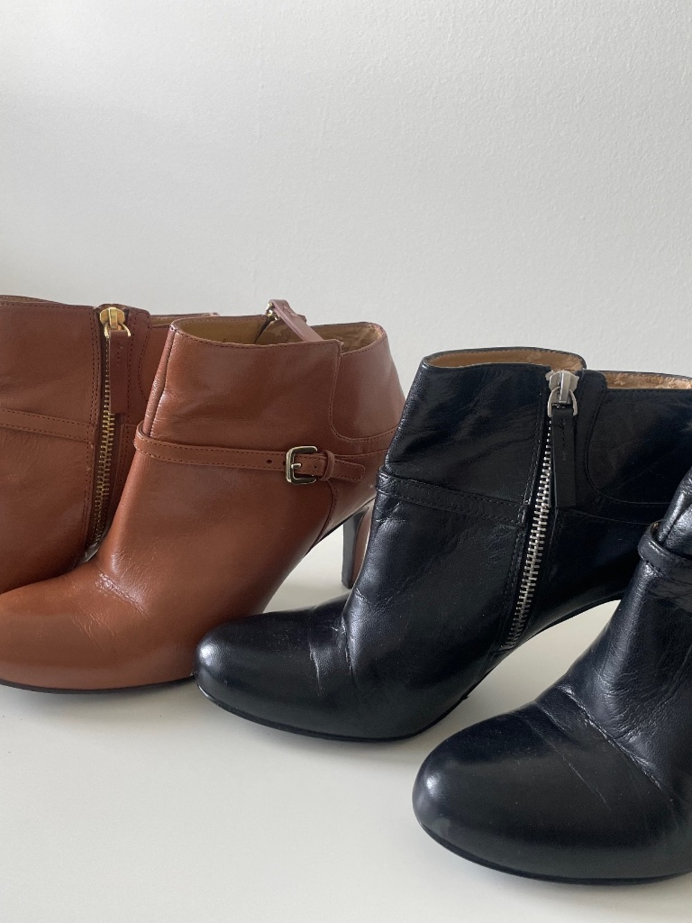 Nine West leather booties
